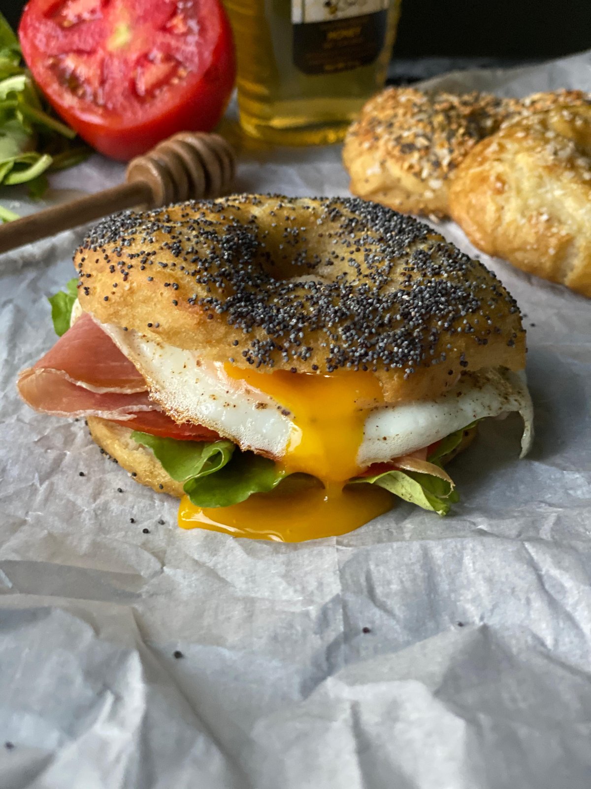 Skinny Pizza Dough Bagels